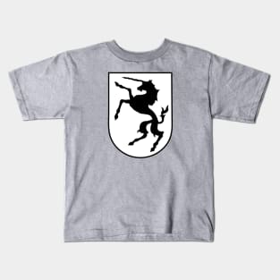 Unicorn Shield Logo Kids T-Shirt